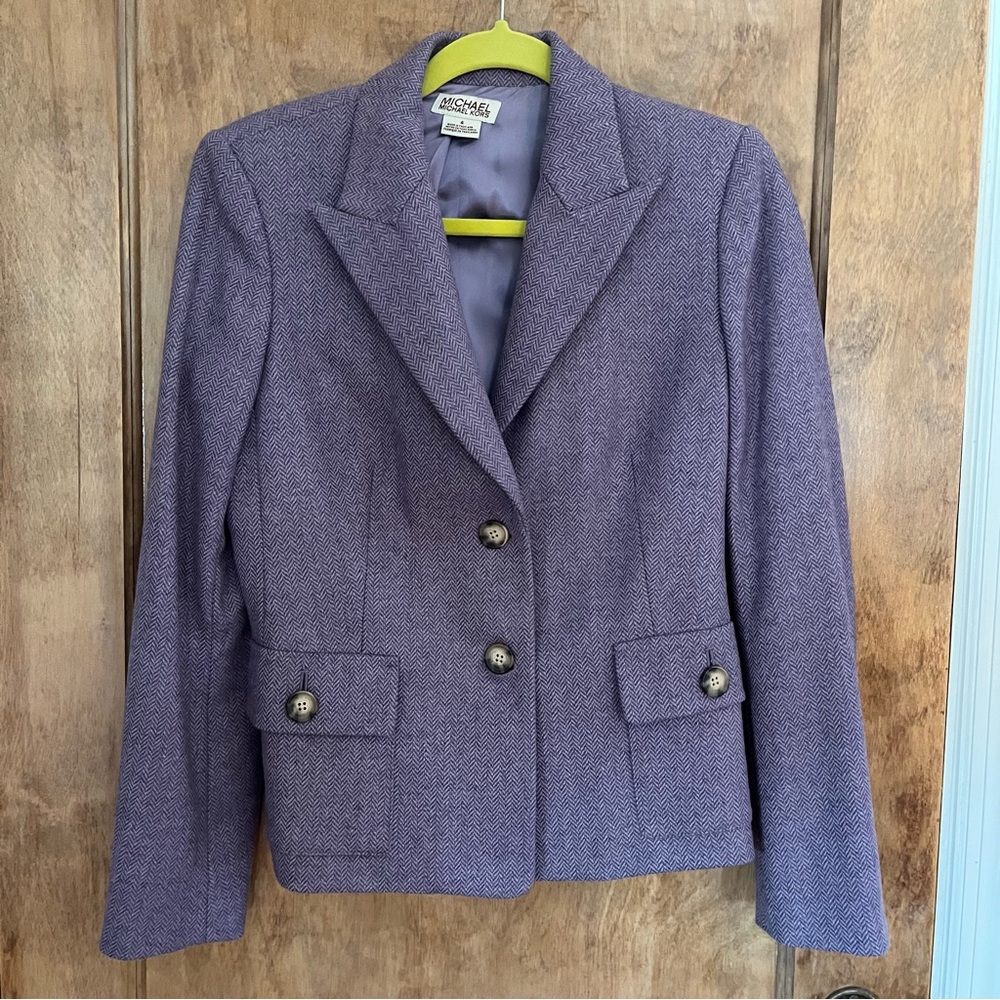 MICHAEL Michael Kors Women's Purple Blazer
